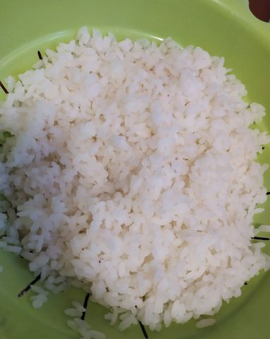 Запеканка из рыбы и риса