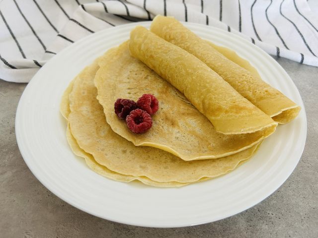 Тоненькие блины на воде с мясом простой рецепт пошаговый