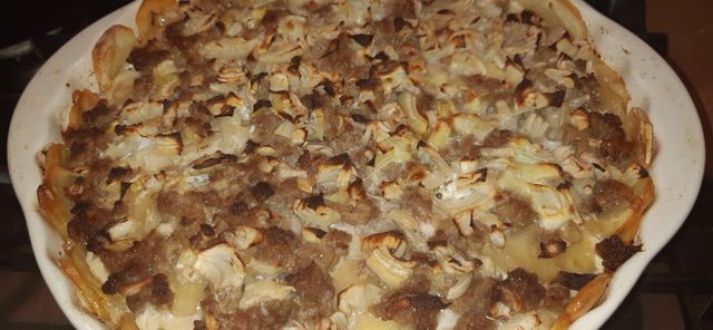 Картофельно-мясная сытная запеканка – пошаговый рецепт приготовления с фото