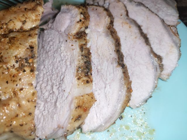 Свиной карбонад из куриного филе