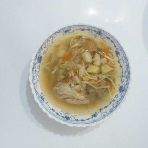Суп с вермишелью и ветчиной — пошаговый рецепт с фото
