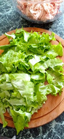 Блюда из листового салата