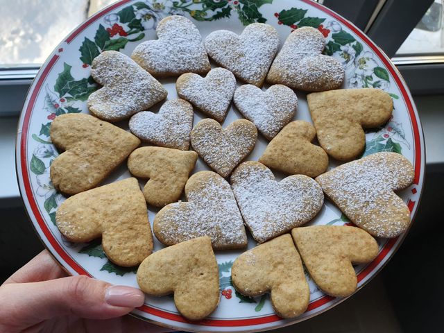 Печенье сердечки в форме рецепт