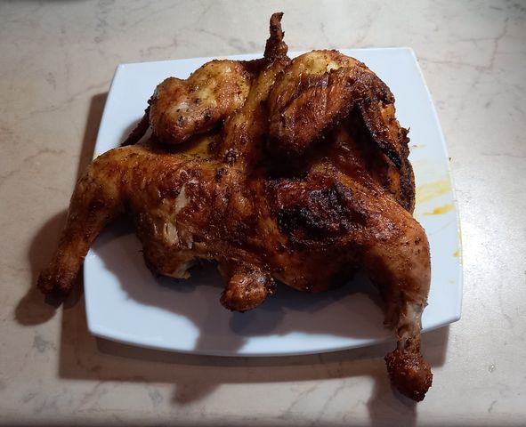 Курица гриль в духовке пошаговый рецепт с фото