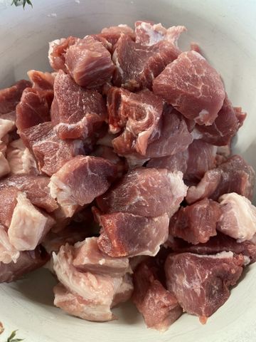 Шашлык на сковороде из свинины с луком рецепт пошагово с фото