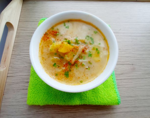 Рецепт картофельного супа с профитролями: лакомство на каждый день