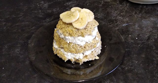 Банановый торт - рецепт веганский (постный)