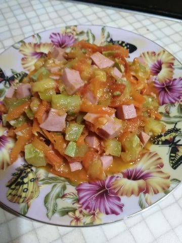 Тушеный кабачок с овощами на сковороде за 20 минут - простой рецепт с пошаговыми фото