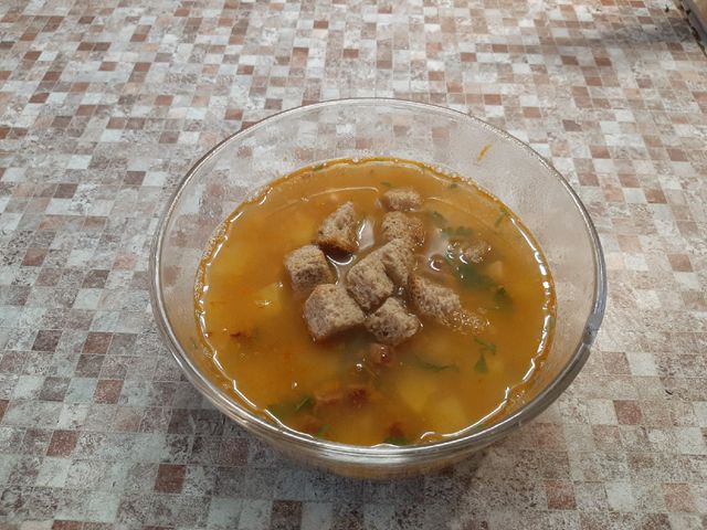 Суп на свиной кости с лапшой – пошаговый рецепт приготовления с фото