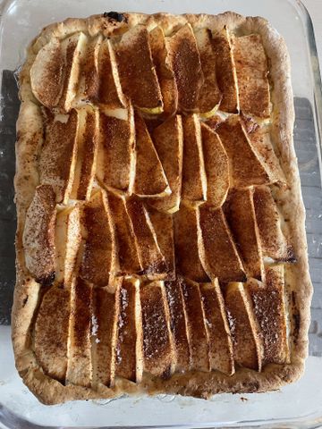 Немецкий яблочный пирог со штрейзелем — рецепт с фото пошагово