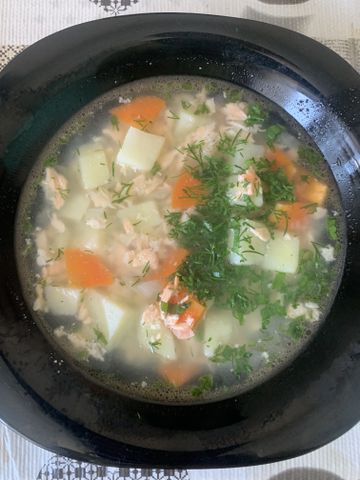 Уха из красной рыбы рецепт – Русская кухня: Супы. «Еда»