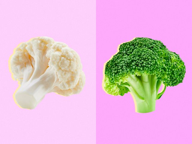 Сравнение брокколи и цветной капусты