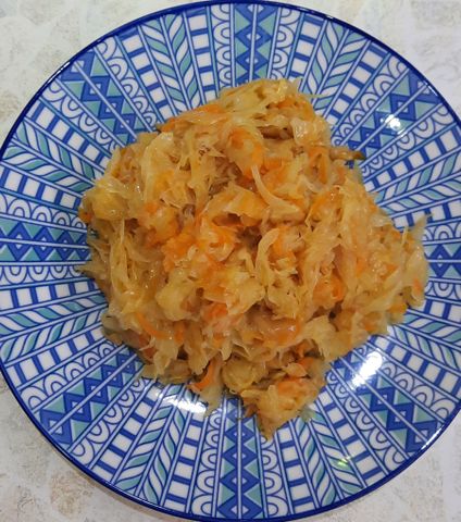 калорийность жареной капусты на растительном масле с луком и морковью | Дзен