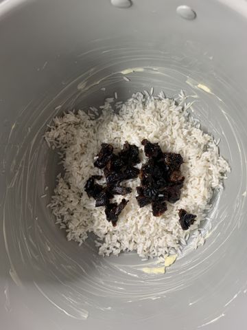 Рецепт Каша рисовая с черносливом
