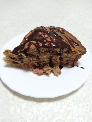 Шоколадная шарлотка с яблоками и какао в духовке: рецепт + 9 пошаговых фото