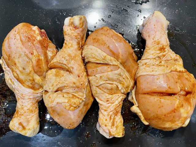 Куриные голени в соевом соусе