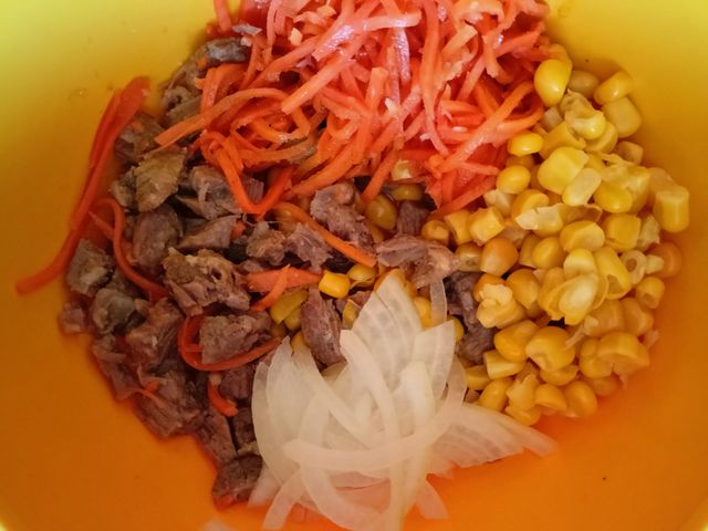 Салат из говядины с морковью по-корейски рецепт с фото, как приготовить на kormstroytorg.ru