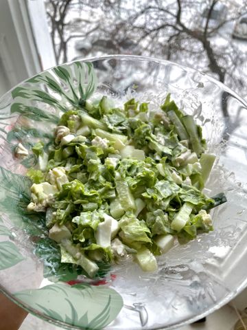 Салат с курицей и авокадо, пошаговый рецепт на ккал, фото, ингредиенты - Апрель