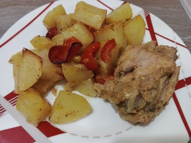 Рубленая картошка с кабачками и перцем в духовке – пошаговый рецепт приготовления с фото