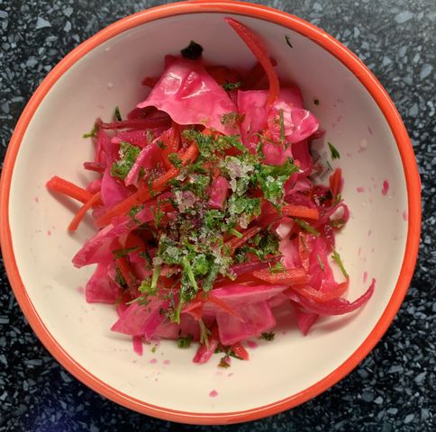 Салат из капусты, моркови и свеклы - пошаговый рецепт с фото на Готовим дома