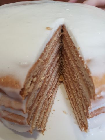 Домашний рецепт медового торта \»Чудо\» – классический вариант приготовления