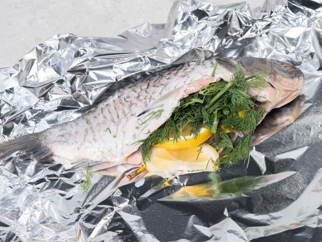 Рецепт Рыба в духовке с хрустящей корочкой в домашних условиях