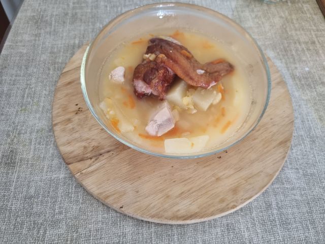 Гороховый суп на курином бульоне, пошаговый рецепт с фото на ккал