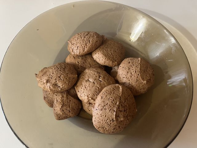 Овсяное печенье с финиками и орехами — рецепт с фото
