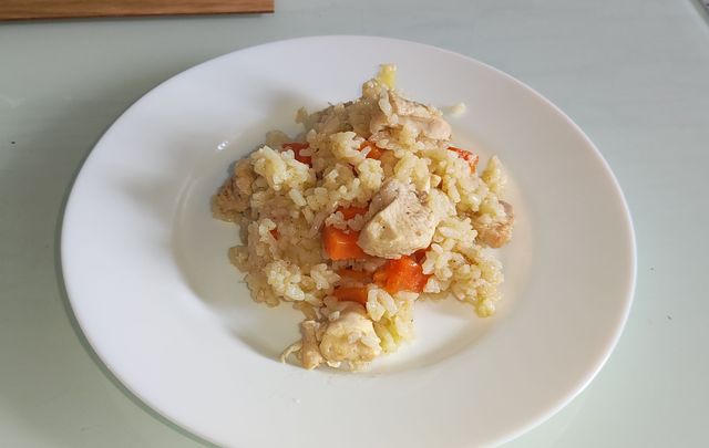 Рис с куриным филе в духовке – пошаговый рецепт приготовления с фото