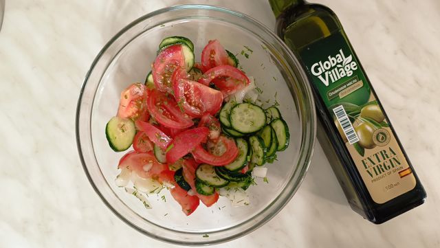 Рецепты салатов с оливковым маслом