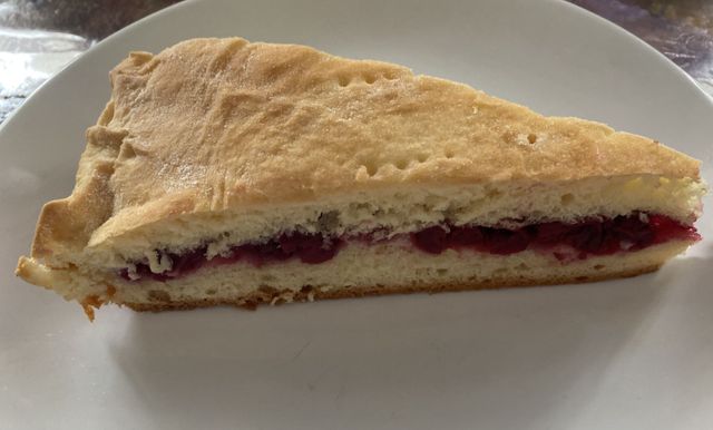 Пирог с вишней из песочного теста со сметаной — рецепт с фото и видео