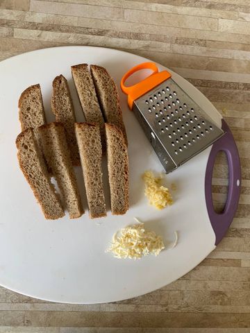 Гренки с сыром и чесноком на сковороде | Пошаговый рецепт | aikimaster.ru | Дзен