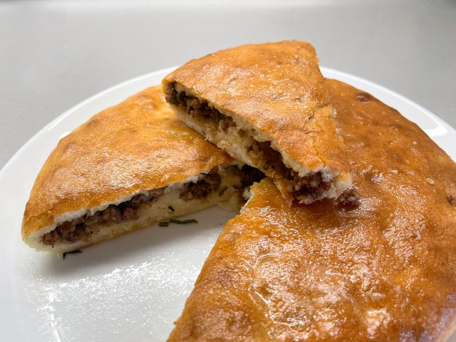 Пирог с мясом и картошкой в духовке вкусный рецепт с фото пошагово и видео - tdksovremennik.ru