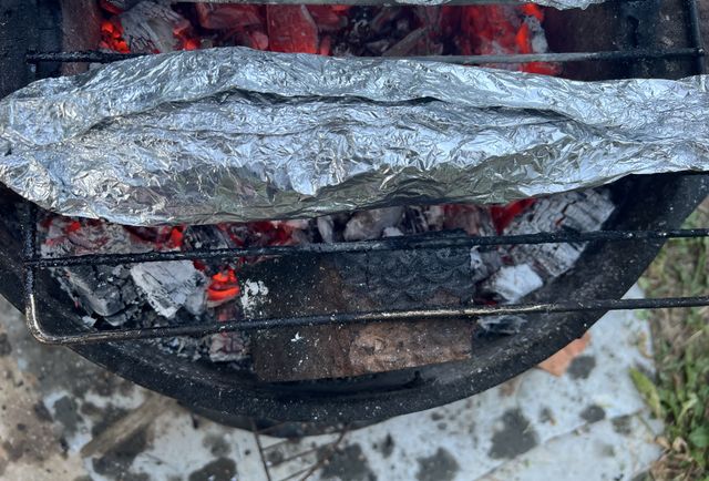 Рыба на мангале в фольге - рецепты с фото