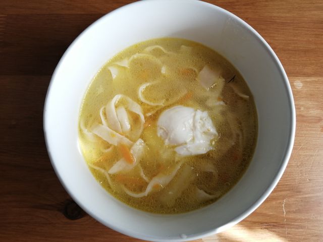 Куриный суп с домашней лапшой и яйцом - пошаговый рецепт с фото, ингредиенты, как приготовить