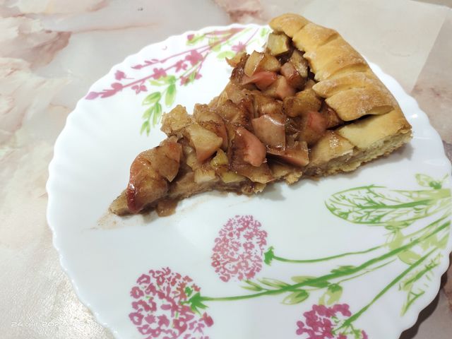 Открытый яблочный пирог в духовке, рецепт с фото — steklorez69.ru