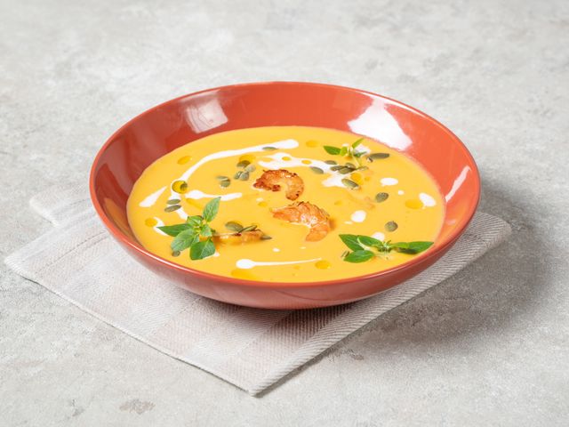 Суп из тыквы с креветками: рецепт приготовления на сайте Название