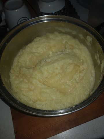 Картофельное пюре на воде и масле