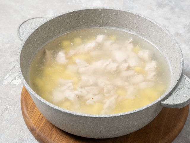 Куриный суп с картошкой и рисом – простой и вкусный рецепт с фото (пошагово)