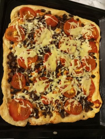 Пицца с грибами, пошаговый рецепт с фото на ккал