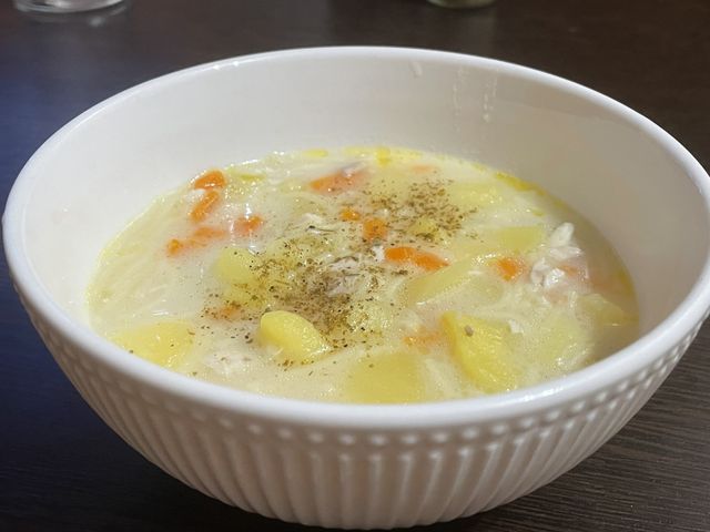Рецепт супа с макаронами и плавленным сыром с фото