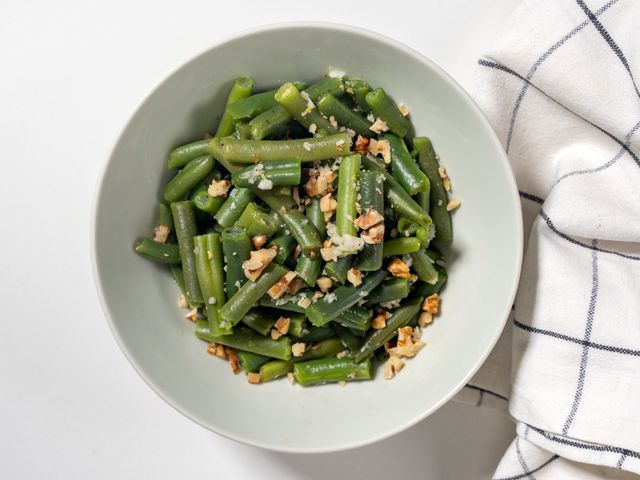 Салат из зеленой фасоли – пошаговый рецепт приготовления с фото