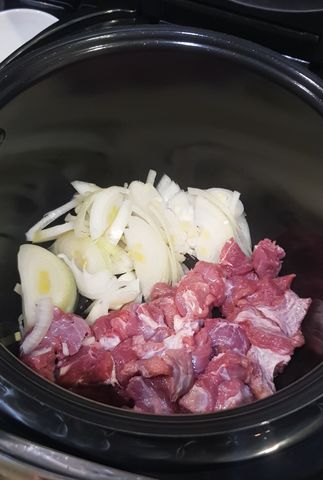 Овощное рагу с мясом в мультиварке Редмонд - рецепт с пошаговыми фото