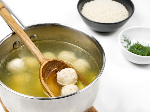 Суп с фрикадельками и рисом простой рецепт пошаговый