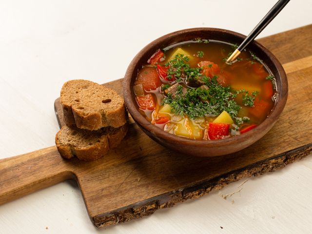 Фасолевый суп с говядиной - пошаговый рецепт