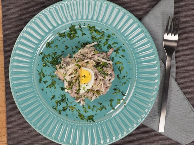 Необычный рецепт салата «Ташкент» — с редькой дайкон и яйцом