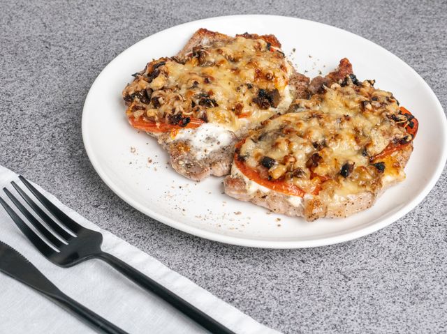 Мясо по-французски с грибами и сыром, пошаговый рецепт с фото на ккал
