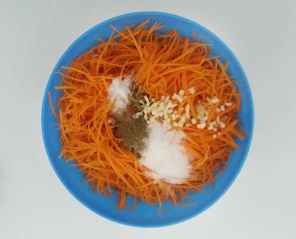 рецепт корейской моркови в домашних условиях простой с приправой готовой | Дзен