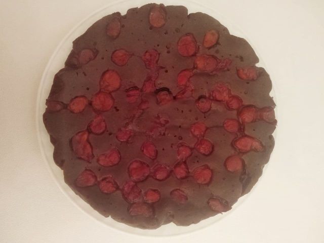 Шоколадный кекс с вишней — рецепт с фото пошагово + отзывы
