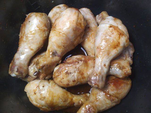 Как приготовить Куриные ножки в медово горчично соевом соусе на сковороде просто рецепт пошаговый
